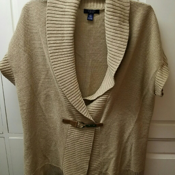 Chaps Linen Blend cardigan