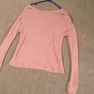 Cream/ camel sweater