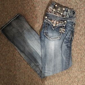 Light wash boot cut Miss Me Jeans