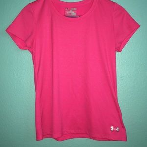 Under Armour Girls Pink Sports shirt