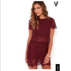 LuLus 2 piece dress