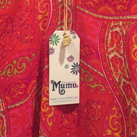 SOLD Show Me Your Mumu Pink Colada Peta Tunic - Picture 3 of 3