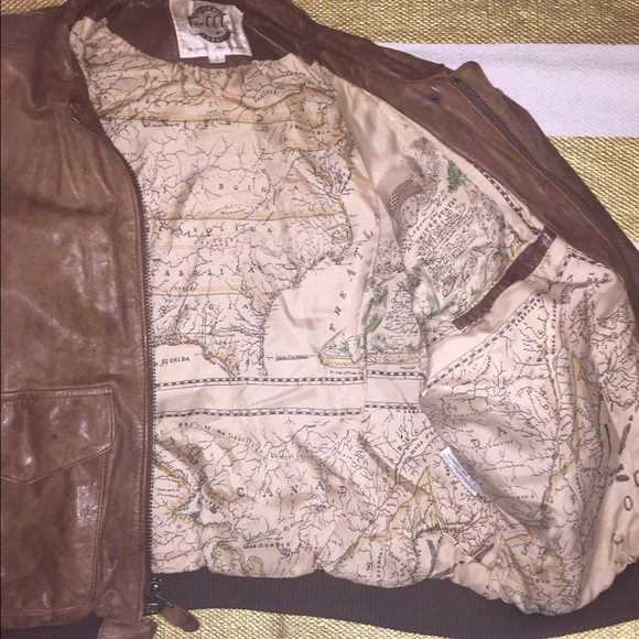 Vintage Genuine Leather Pilot Jacket/Bomber Jacket - Picture 3 of 4