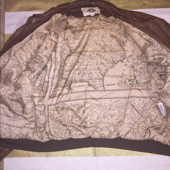 Vintage Genuine Leather Pilot Jacket/Bomber Jacket - Picture 4 of 4