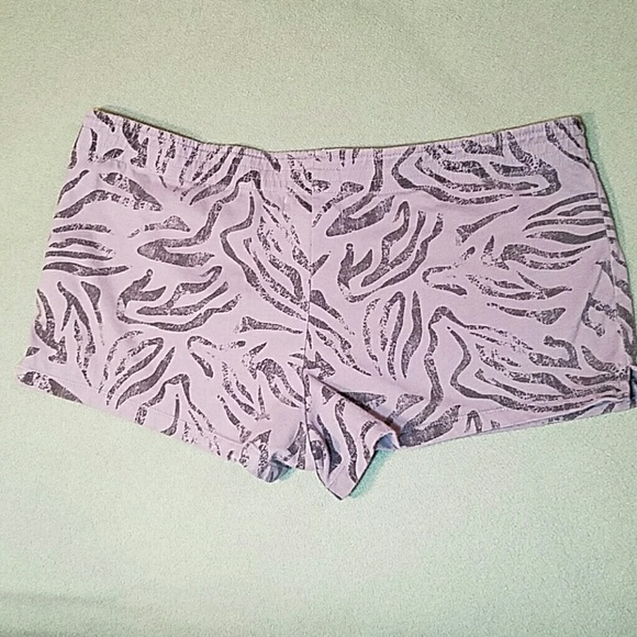 Cotton zebra booty shorts - Picture 2 of 3
