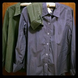 2 Liz Claiborne button-down shirts