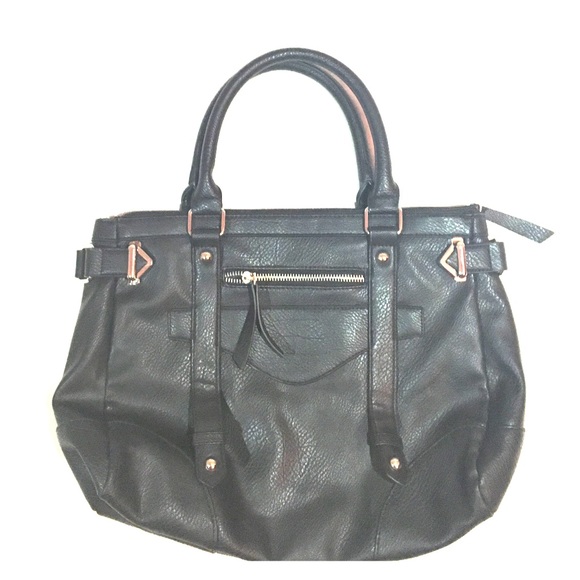 New Black Purse, 2 Short Shoulder Handles