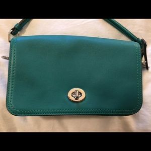 Coach Leather Cross Body Bag