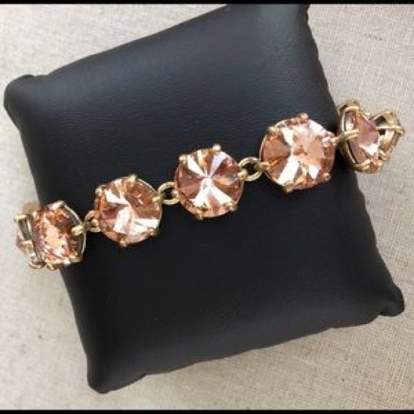 Stella & Dot Amelie Peachy Pink Bracelet