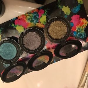3 authentic Mac eyeshadows