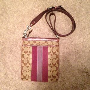 Coach Cross Body! Super Cute- lightly worn!