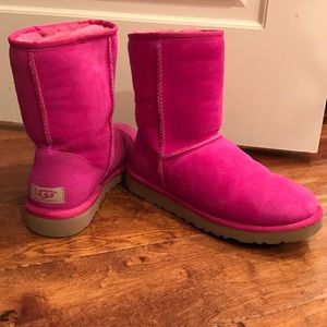 Hot Pink Ugg boots