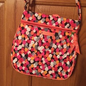 NWT Vera Bradley Petite Double Hipster Purse