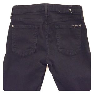 Black 7 for all mankind Bootcut Jeans