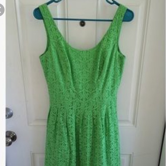 Lilly Pulitzer Dresses & Skirts - LASTCALL NWT Lilly Pulitzer daisy green lace dress