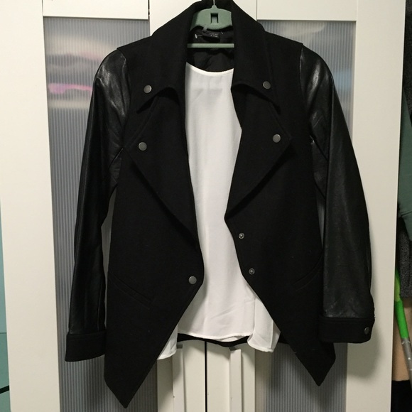 Urban Outfitters Jackets & Blazers - Urban Outfitters black motto jacket