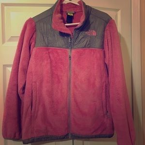 Girls Northface Pink Osito Jacket