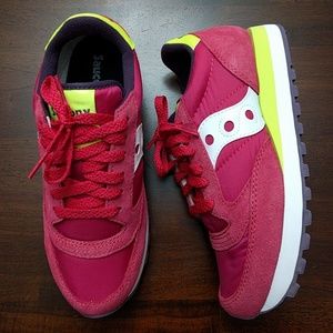 Saucony red yellow Jazz Original