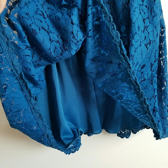 Blue Lace Dress - Picture 4 of 4