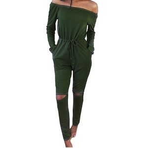 Off The Shoulder Jumpsuit