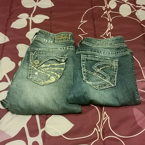 Denim American eagle, silver jeans, rue 21, aero - Picture 3 of 4