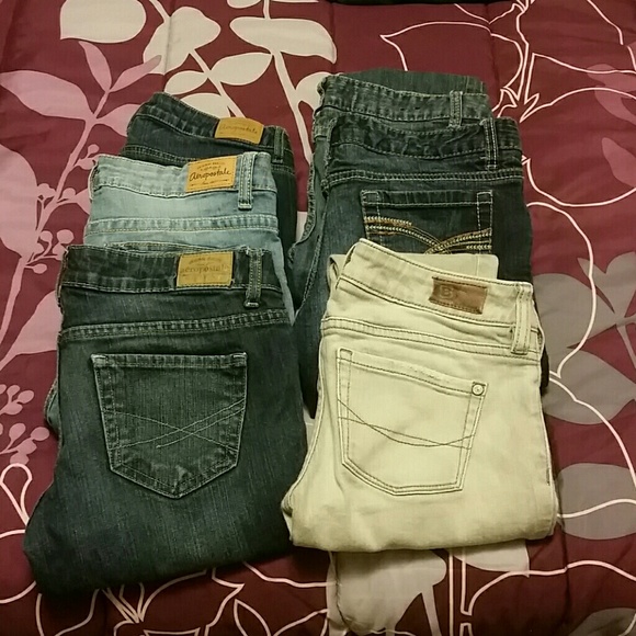 Denim American eagle, silver jeans, rue 21, aero - Picture 4 of 4
