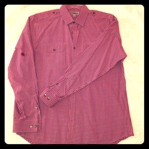 Checkered Express Dress Shirt