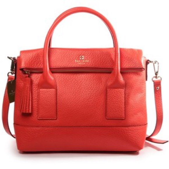 kate spade Handbags - Kate Spade Southport Avenue Carmen in Coral Red