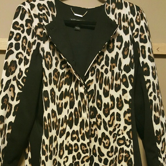 Chico's Leopard print jacket