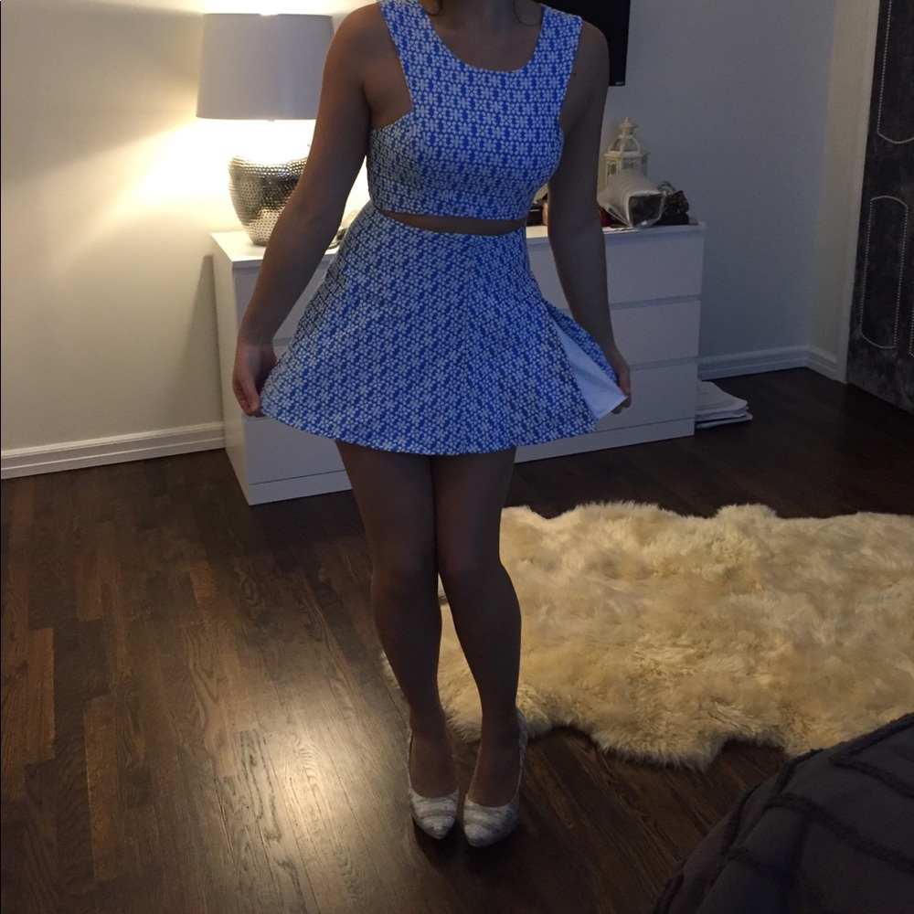 Two piece- shirt and skirt!