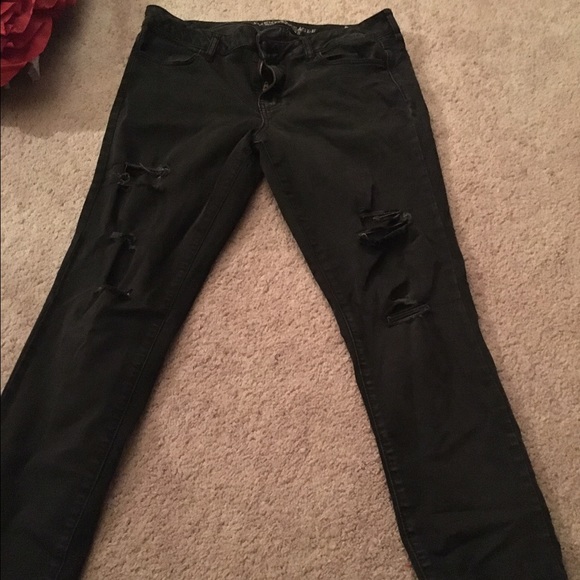 Black American Eagle Jeans