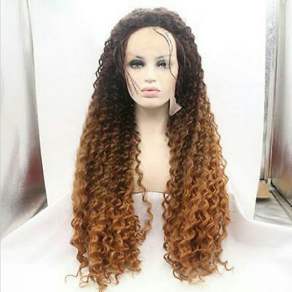 Ombre Lace Front Wig 24-26 inches long