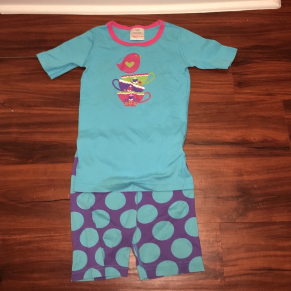 Girls Hanna Andersson pajamas size 8