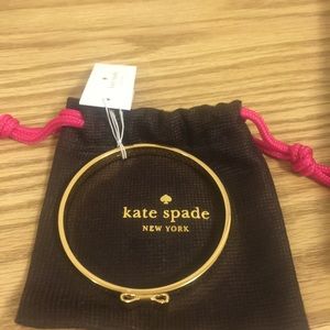 Kate spade gold bow bracelet