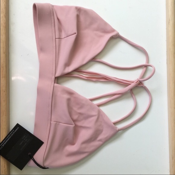 ACACIA SWIMWEAR TOP NEVER WORN LARGE