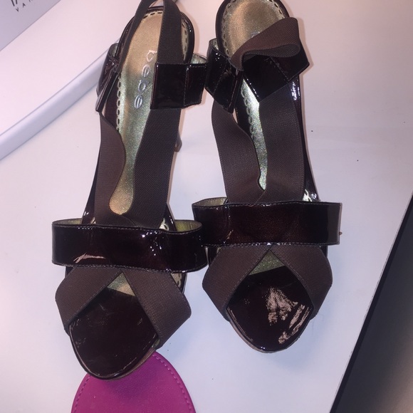 bebe Shoes - Stunning Brown Bebe Shoes sz 8
