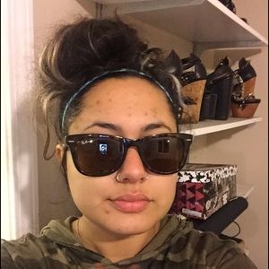 Unisex foldable ray bans in wafarer
