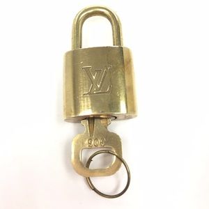 Authentic Preowned Louis Vuitton Lock and one Key