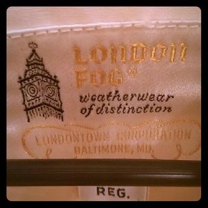 London Fog Weatherwear of distinction
