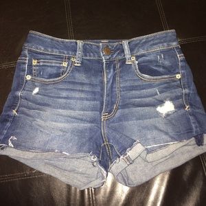 American eagle jean shorts