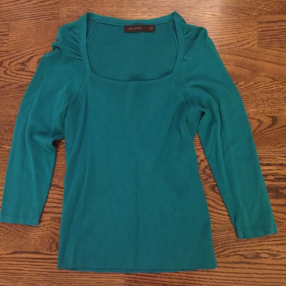 The Limited scoop neck top