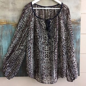 KUT From The Kloth Sheer Tunic Size XL