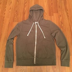 Green Zip up Hoodie 💚