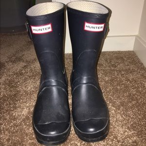 Women's short Hunter rain boots