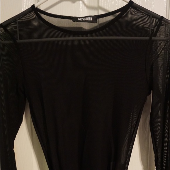Missguided Tops - Missguided Mesh Bodysuit