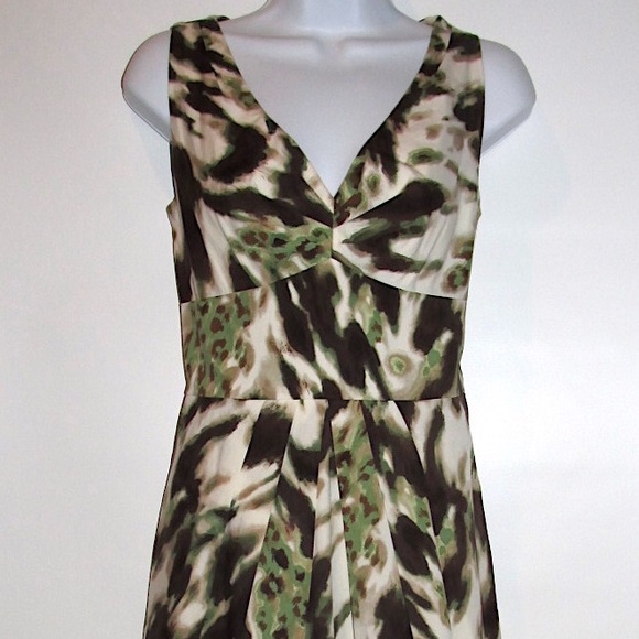 Banana Republic Leopard Print Career Dress NWOT