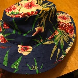 Floral Obey Bucket Hat