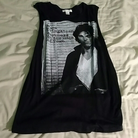 Muscle shirt band tee