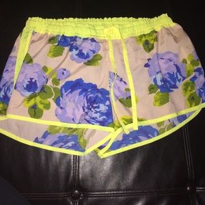Aerie floral shorts