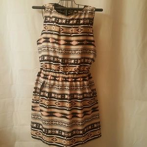Tribal print dress